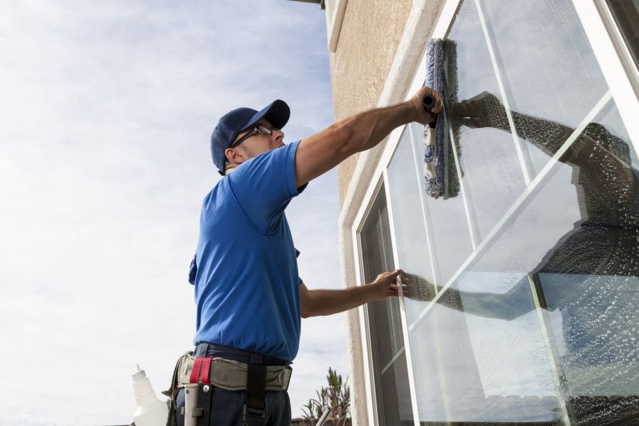 Commercial Window Cleaning by Sparkle and Shine Commercial Services