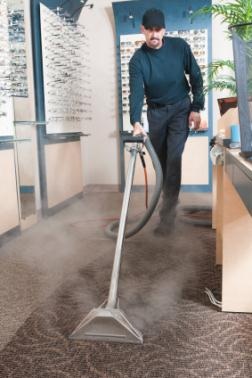 Commercial carpet cleaning by Sparkle and Shine Commercial Services